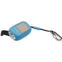 KAO Clip - Mini lampe solaire bleu eau