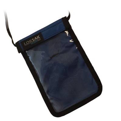 SPLASHSAK bleu - étui portable avec 2 Loksak 3x6