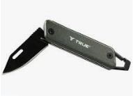 Modern KeyChain Knife - Couteau porte-clé gris