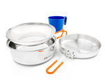 Glacier Stainless 1 Person Cookset – Set de cuisson inox 1 personne