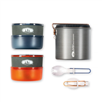 Halulite Dualist 1.8 L - Set de cuisson compact 2 personnes