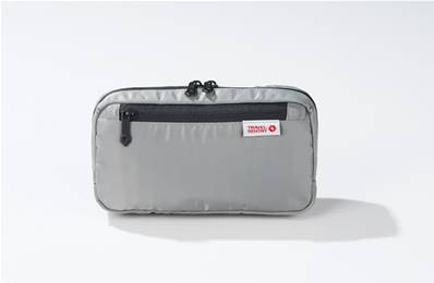 Organisateur de voyage RFID Gris