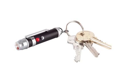 Porte-clé lampe laser