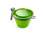 Collapsible Fairshare Mug Green – Mug/Bol Rétractable 650 ml avec Couvercle Vert