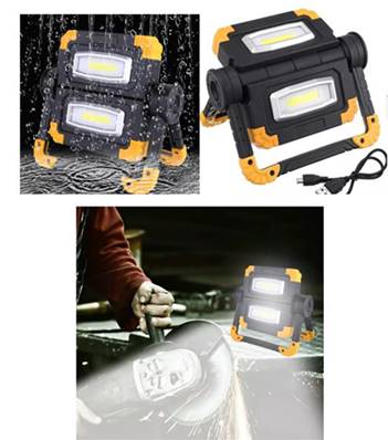 Projecteur Portatif Led Powerbank