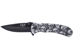 Ct 8.5 cm - tête de mort - avec clip