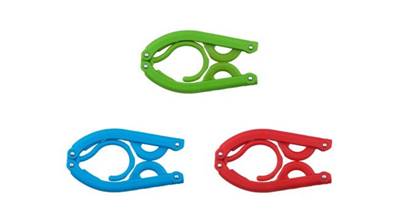 Cintre pliable BAT - lot de 3 pcs - rouge, vert, bleu