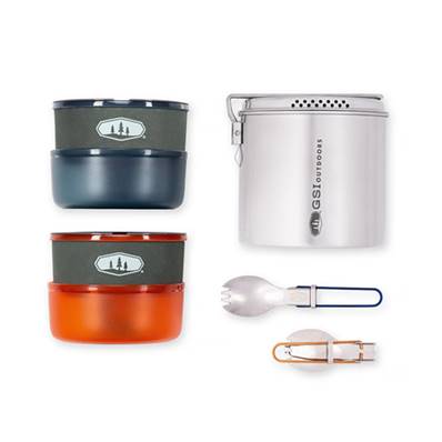 Glacier Dualist – Set inox double usage
