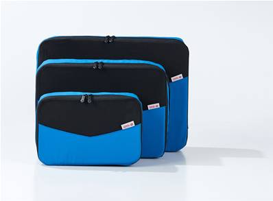 Cubes de rangement (Lot de 3) Bleu