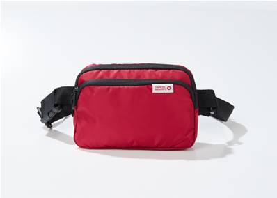 Sac à bandoulière RFID Rouge