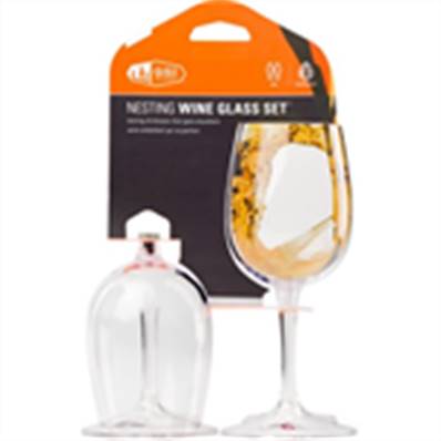 Nesting Wine Glass Set