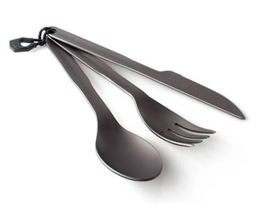 Halulite 3 pc. Ring Cutlery Set – Set de couverts 3 pièces ultraléger