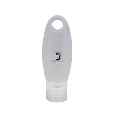 Bouteille en silicone 98 ml / Squeeze+Go - Blanc