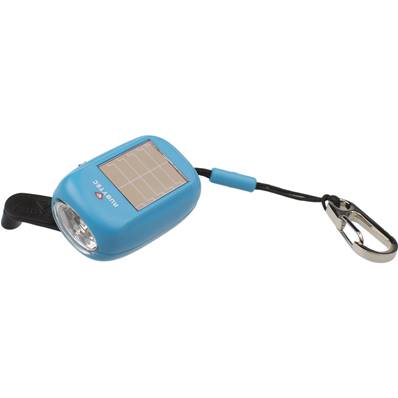KAO Clip - Mini lampe solaire bleu eau