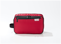 Trousse de toilette petits trajets Rouge