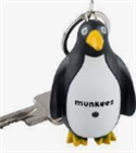 Porte clés Pingouin LED