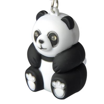 Porte clés Panda LED